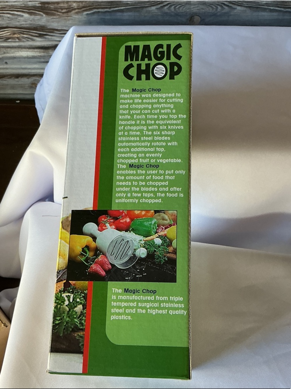 As Seen On TV Auto Rotating Kitchen Chopper - White - Picture 4 of 4